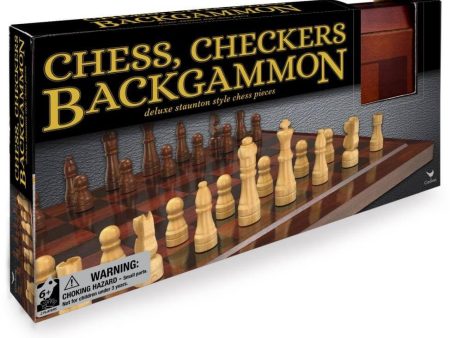 CARDINAL BACKGAMMON, CHESS & CHECKERS on Sale