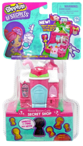 SHOPKINS LITTLE SECRETS MINI PLAYSET - ROSIE BLOOM CAFE Online now