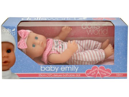 DOLLSWORLD BABY EMILY 25CM Discount