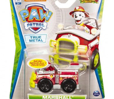 PAW PATROL METAL VEHICLE JUNGLE RESCUE ASSORTMENT MARSHALL Online