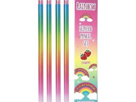 PINK POPPY RAINBOW SCENTED PENCIL SET Online now