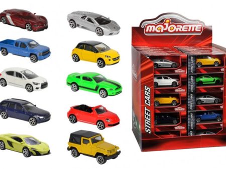 MAJORETTE STREET CARS DISPLAY BOX ASST Discount