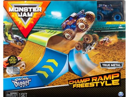 MONSTER JAM CHAMP RAMP FREESTYLE PLAYSET Supply