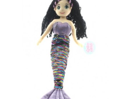 COTTON CANDY 45CM ELLIE PURPLE MULTI MERMAID For Discount