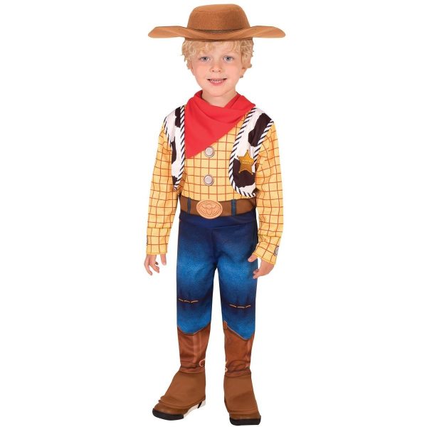 TOY STORY 4 WOODY DELUXE COSTUME SIZE 3-5 Online now