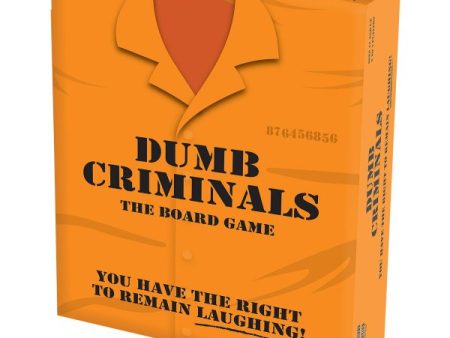 DUMB CRIMINALS BOARD GAME Fashion