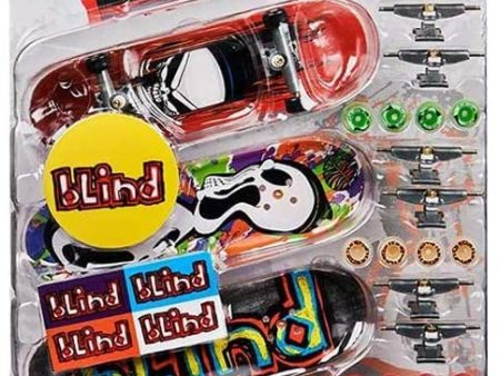 TECH DECK 96MM FINGERBOARD 4 PACK - BLIND Online