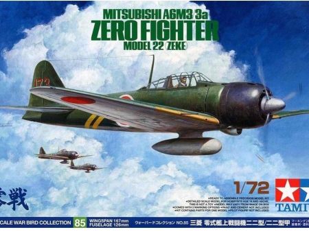 TAMIYA 1 72 A6M3 3A ZERO MODEL 22 (ZEKE) on Sale