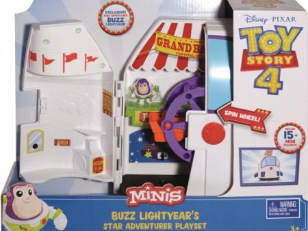 DISNEY PIXAR TOY STORY MINIS BUZZ LIGHTYEARS STAR ADVENTURER PLAYSET For Discount