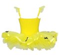 EMMYS BALLET BOWS TUTU SIZE 3 4 YELLOW Fashion