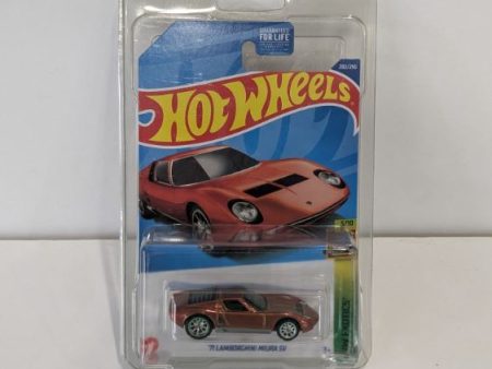 2022 Hot Wheels HW Exotics 71 Lamborghini Miura SV Super Treasure Hunt Online now