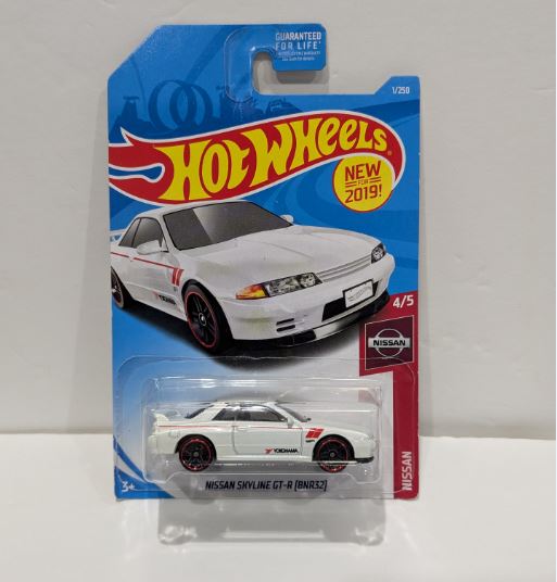 2019 Hot Wheels Nissan Series Nissan Skyline GT-R BNR32 on Sale