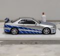 Time Micro Cool Art Fast & Furious Nissan Skyline GTR R34 Online