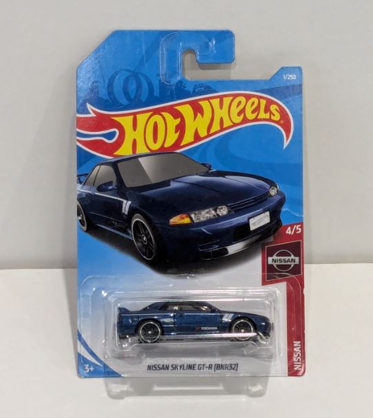 2018 Hot Wheels Nissan Series Nissan Skyline GT-R BNR32 Fashion