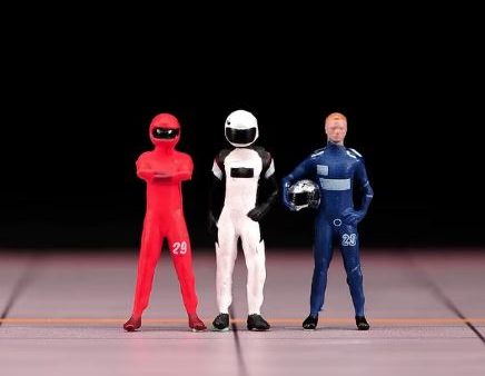 1:64 Scale Racing Drivers Set of 3 Fashion