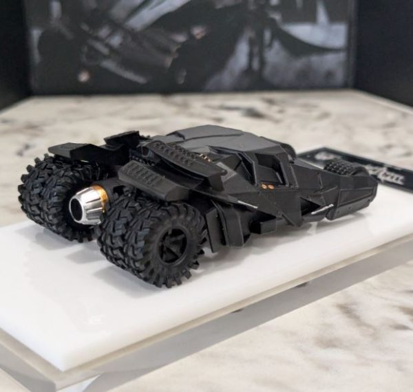 Time Micro The Dark Knight Rises Batmobile Tumbler w Batman Figure For Cheap