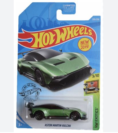 2019 Hot Wheels HW Exotics Aston Martin Vulcan on Sale