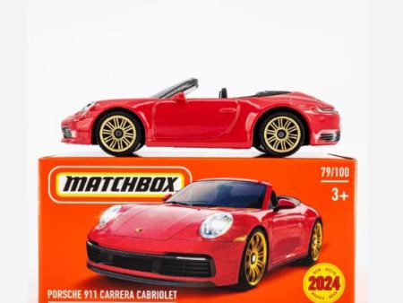 2024 Matchbox Power Grabs Porsche 911 Carrera Cabriolet For Discount