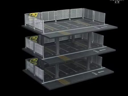 MoreArt 1:64 Scale 3 Story Downtown Style Parking Garage Online Sale