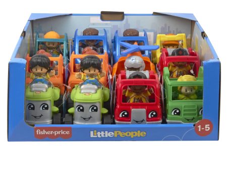 Fisher-Price Little People Toy Vehicle & Figure Set Collection For Toddlers, Style May Vary Online