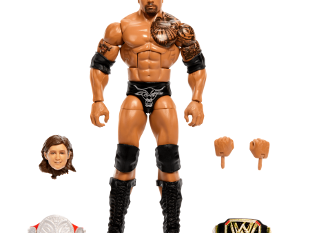 WWE Elite Action Figure Wrestlemania With Build-A-Figure For Cheap