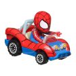 Hot Wheels RacerVerse Veículo de Brinquedo Spider-Man no Spider Buggy Fashion