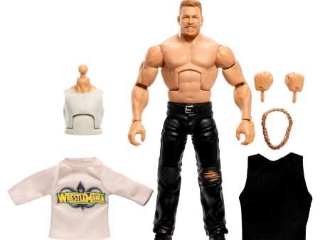 WWE Elite Action Figure Wrestlemania With Build-A-Figure Fashion