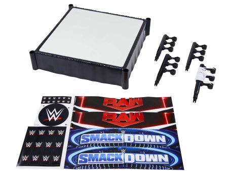 WWE Superstar Ring With Spring-Loaded Mat Online