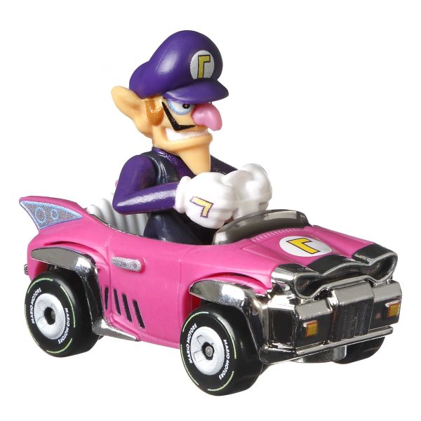 Hot Wheels Mario Kart Set Of 4 Toy Character Vehicles, Includes 1 Exclusive Mario Toy Cheap