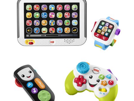 Fisher-Price Laugh & Learn Tune In Tech Set Of 4 Baby & Toddler Learning Toys Online