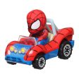 Hot Wheels RacerVerse Veículo de Brinquedo Spider-Man no Spider Buggy Fashion