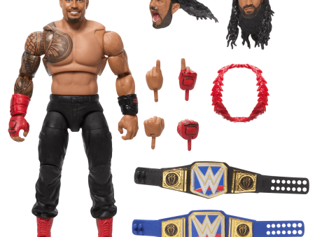 WWE Ultimate Edition Roman Reigns Action Figure & Accessories Set, 6-inch Collectible, 30 Articulation Points Online Hot Sale