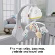 Fisher-Price Rainbow Showers Bassinet To Bedside Mobile Fashion