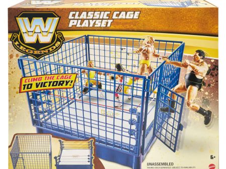 WWE Legends Steel Cage & Superstar Ring Playset Online