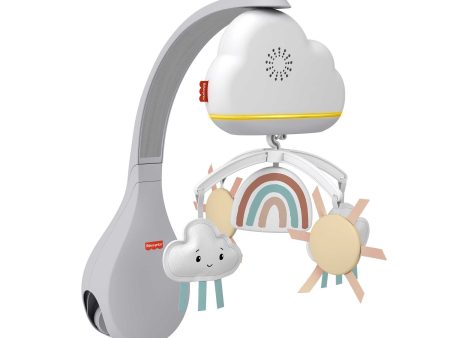 Fisher-Price Rainbow Showers Bassinet To Bedside Mobile Fashion