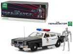 1977 Dodge Monaco Metropolitan Police with T-800 Endoskeleton Figure on Sale