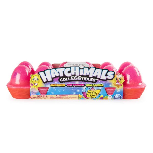 Hatchimals CollEGGtibles, Neon Nightglow 12 Pack Easter Egg Carton with Season 4 Hatchimals CollEGGtibles, Amazon Exclusive, for Ages 5 and Up Online Hot Sale