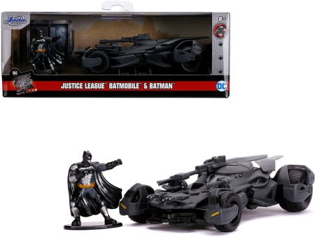 2017 Batmobile with Diecast Batman Figurine \Justice League\  (2017) Online