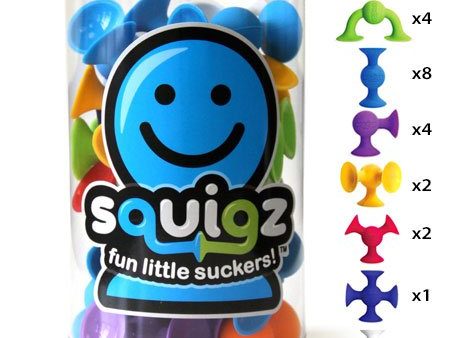 Fat Brain Toys Squigz Starter Set, 24 Piece Cheap