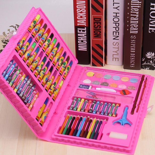 86Pcs Set Kids Educational Toys Painting Tool Set Drawing Graffiti For Sale