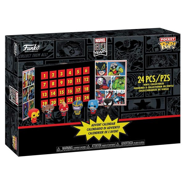 Funko Advent Calendar: Marvel 80th Anniversary, 24Pc Online Sale