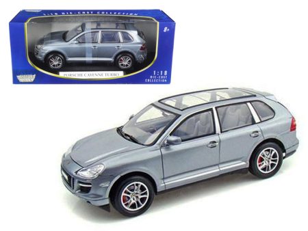 2008 Porsche Cayenne Turbo Silver 1 18 Diecast Model Car by Motormax Fashion