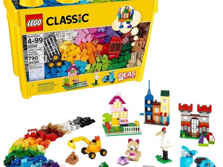 LEGO Classic Large Creative Brick Box 10698 Build Your Own Creative Toys, Kids Building Kit (790 Pieces) Sale