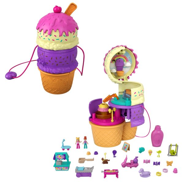 Polly Pocket Dolls And Accessories, Micro Playground Compact, Spin ‘n Surprise Online