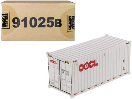 20\  Dry Goods Sea Container \OOCL\  White \ Transport Series\  1 50 Online Sale