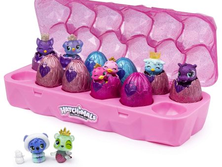 Hatchimals Colleggtibles, Jewelry Box Royal Dozen 12 Pack Egg Carton with 2 Exclusive Online now