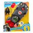 Imaginext DC Super Friends Ninja Armor Batmobile Batman Toy Car With Figure & 3 Accessories Sale