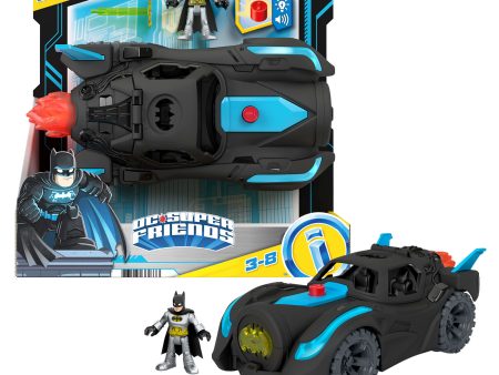 Fisher-Price Imaginext DC Super Friends Lights & Sounds Batmobile For Discount