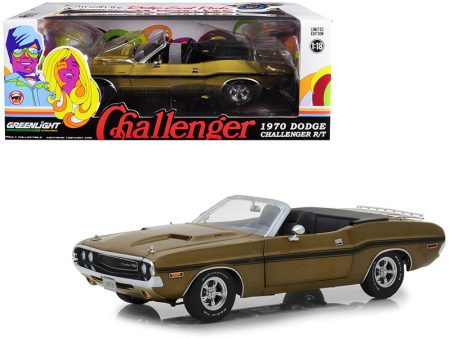 1970 Dodge Challenger R T Convertible with Luggage Rack Metallic Gold Hot on Sale