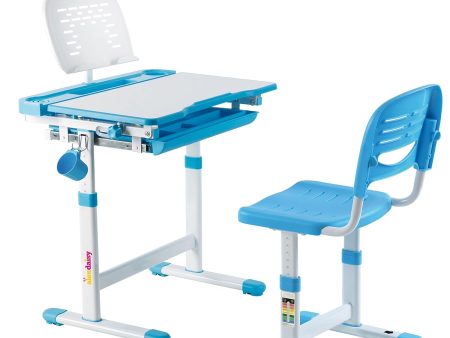 Kids Height Adjustable Study Table & Chair Set Discount